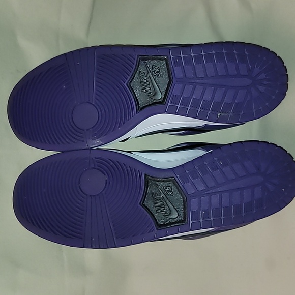 Nike SB Dunk low Pro. Court Purple and black.  Men's size 14 - Picture 12 of 16